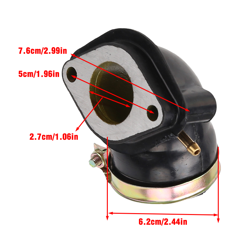 Tubo de admissão Gy6 230cc par - Motorcycle Carburetor avaliação e preço